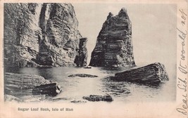 Zucchero Loaf Rock-Isle Di Man Inghilterra ~ Panorama Vista ~1903 Foto Cartolina - £6.34 GBP