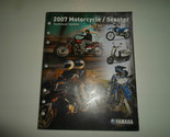 2007 Yamaha Moto Scooter Tecnico Update Manuale Fabbrica OEM Libro 07 Af... - $19.95