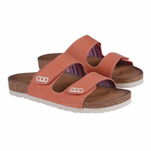 Skechers Ladies&#39; Size 7 Two Strap Sandal, Pink (Coral) - $26.99