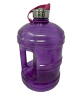 Geo Sports Bottle 1 Gallon Purple with Handle Screw Top Lid - $14.24