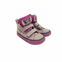 Converse One Star High Top Sneakers Gray Purple Kid&#39;s Size 6 - $28.42