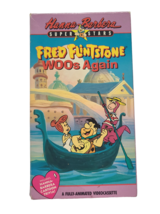 Fred Flintstone Woos Again VHS Video, Hanna-Barbera Cartoon Kids Classic... - £3.91 GBP