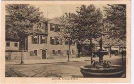 Germany Postcard Weimar Schillerhaus - $2.16