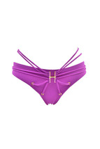 Agent Provocateur Womens Bikini Briefs Wrapped Elegant Purple Size S - £61.06 GBP