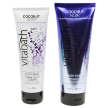 Vitabath Coconut Noir Body Cream &amp; Body Wash Duo Set - £20.70 GBP
