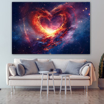 Circle of Love Canvas Painting Wall Art Poster Landscape Canvas Print Picture - £10.95 GBP+