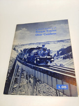 A Short History of Steam Trains over Cumbres Colorado Railroad Booklet 1975 - $19.75