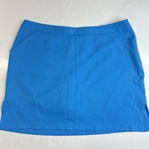 Coral Bay Golf Skort Womens 18 (37&quot;Waist) Bright Blue Active Skirt/Shorts EUC - £14.22 GBP