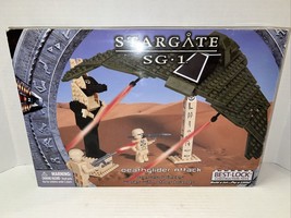 Stargaze SG-1 Best-Lock Construction Toys Death glider Attack W/ Extra Figures! - £17.92 GBP