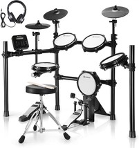 Vangoa Electric Drum Set, 8 Pc\. Electronic Drum Kit For Adult Beginner, A200. - $519.93