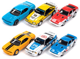 Johnny Lightning Collector&#39;s Tin 2024 Set of 6 Cars Release 1 Limited Edition 1/ - £72.80 GBP