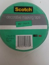 Scotch Mint Green 1 IN X 20 YD - £12.38 GBP