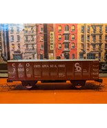 Marx Trains Used  # 36000  7 INCH  Metal  C &amp; O  Chesapeake &amp; Ohio Gondola - $27.35 CAD