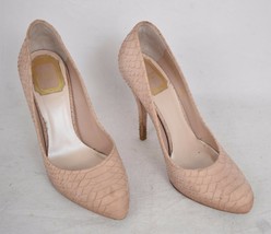 Christian Dior Miss Shoes Nude Beige Snake Print Pumps High Heel 36.5 Wo... - $118.80