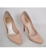 Christian Dior Miss Shoes Nude Beige Snake Print Pumps High Heel 36.5 Wo... - £93.42 GBP