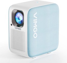Wi-Fi And Bluetooth Projector, Native 1080P Portable Projector, 4K, And ... - £143.10 GBP