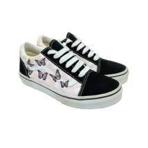Vans Kid’s Low-Cut Old-Skool Casual Sneakers 500714 Black/Pink Size 1Y - $37.99