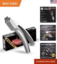 Premium Stainless Steel Garlic Mincer with Detachable Handle - Easy &amp; Me... - $840.68 MXN