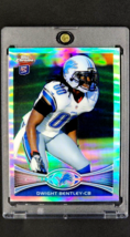 2012 Topps Chrome Refractor #90 Dwight Bentley RC Rookie *Great Looking Card* - £1.58 GBP