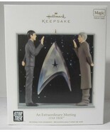 Hallmark Keepsake 2009 STAR TREK An Extraordinary Meeting Spock Magic Or... - $67.31 CAD