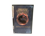 *Manual Only* Mortal Kombat Trilogy Instruction Booklet Only - $21.77
