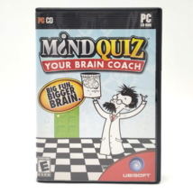 Mind Quiz: Your Brain Coach PC 2007 video game Educational Used With Manual - $7.91