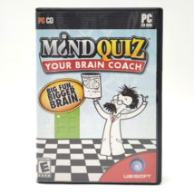 Mind Quiz: Your Brain Coach PC 2007 video game Educational Used With Manual - £5.90 GBP