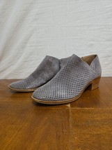 Lucky Brand Baylah Bootie Boot Gray Perforated Suede Ankle Boot Size 8.5  - $17.95
