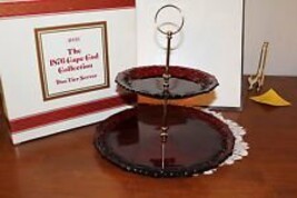 Avon Vintage Cape Cod 1876 Collection Two Tier Server - $50.87