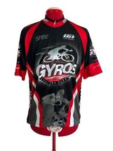 EUC Louis Garneau North Raleigh Gyros Cycling Jersey Zip MEN MEDIUM Bicycle - £15.56 GBP