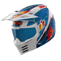 ICON Elsinore™ Motorcycle Helmet - Kaonohi - Blue - 2XL 0104-3269 - £218.29 GBP