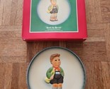 Schmid &quot;Hark the Herald&quot; 1984 Statuette-Plate with Box 172-101 - $6.64