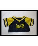 Build A Bear Workshop Yellow &amp; Navy Varsity 97 Jersey Shirt - $13.43 CAD
