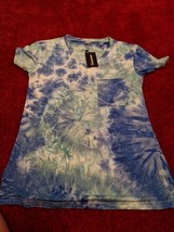 Ladies BNWT Molerani Blue Small Short Sleeved T-Shirt - $10.18