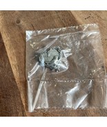 Vtg Birds &amp; Bloom 2004 Brooch Silver Tone Small Pin Lapel Heart Nest Gra... - $10.00
