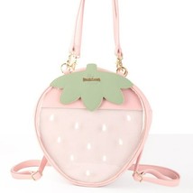 Strawberry Lolita PU Leather Shoulder Bag | Women Handbag Kid Backpack -... - £40.56 GBP