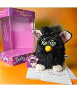 Vintage 1998 Witch&#39;s Cat Green Eyes 1st Gen Interactive 70-800 Box Working - $130.11