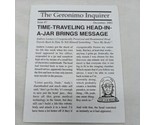 The Geronimo Inquirer December 2002 Issue 7 Looney Lab Games Mini Booklet - £15.65 GBP