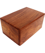 Wooden Urn Box - Urn for Human Ashes Funeral Cremation Urn(Xx-Large 9.5&quot;... - $46.20