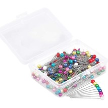 Sewing Pins, 600 Pcs Straight Pins 1.6 In Pearlized Ball Head Pins, Sewi... - £9.42 GBP