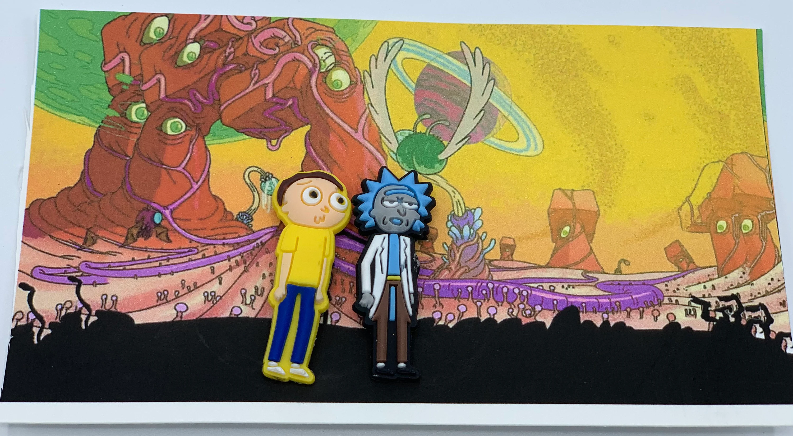 Rick And Morty Cartoon Shoe Charms - $2.00