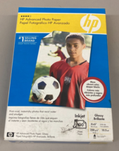 ADVANCED HP PHOTO PAPER  GLOSSY PAPER,  100  Sheets, 4 x 6&quot; - NEW - $184.53 MXN