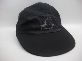 Fido Dido Hat Vintage Black 5 Panel Snapback Baseball Cap - £31.46 GBP