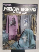 Leisure Arts: Friendly Afghans In Anne Cloth Cross Stitch Leaflet #914 - Guc - £5.57 GBP