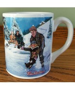Tim Hortons Limited Edition 16 oz Coffee Mug Skating Pond Collector Seri... - €13,67 EUR