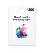 APPLE GIFT CARD APP STORE ITUNES VALUE 200 100 50 PHYSICAL IPHONE AIRPOD... - €51,34 EUR+