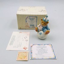 Vintage 1995 Cherished Teddies You&#39;re the Tops with Me Clown w/ Ball 103934 - £9.72 GBP