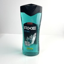 Axe Ice Chill Insta Fresh Body Wash With Icy Menthol 16 Oz New - £8.40 GBP