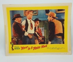 Terror in a Texas Town Cowboy Western Thriller Sterling Hayden 4 Lobby C... - £12.58 GBP