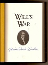 Will&#39;s War By Janice Woods Windle (2002) Hardback Signed 1st - £26.96 GBP